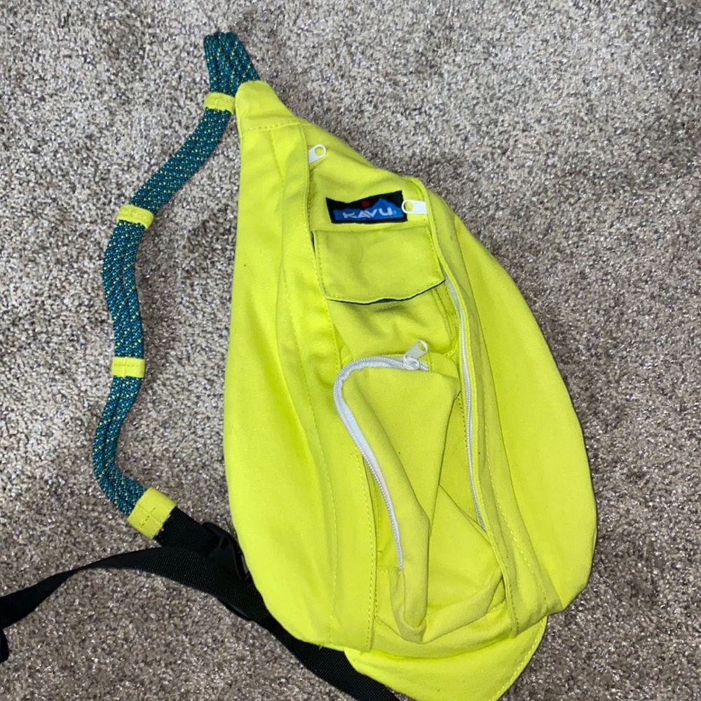 Neon Kavu Rope Sling Bag